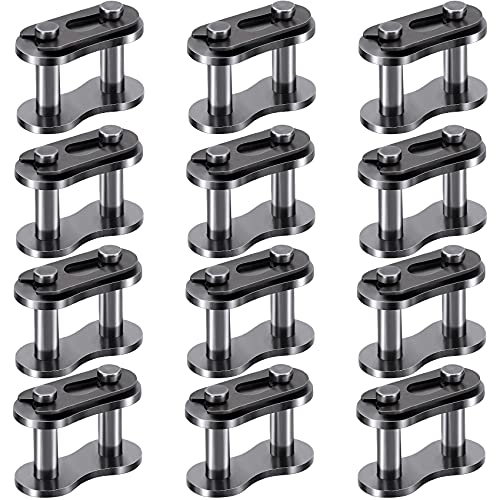 PAGOW 15pcs 40 Roller Chain Connecting Links, Master Connector Link - size: #40 15pcs