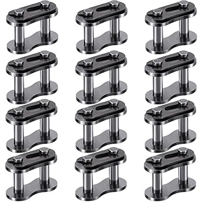 PAGOW 15pcs 40 Roller Chain Connecting Links, Master Connector Link - size: #40 15pcs