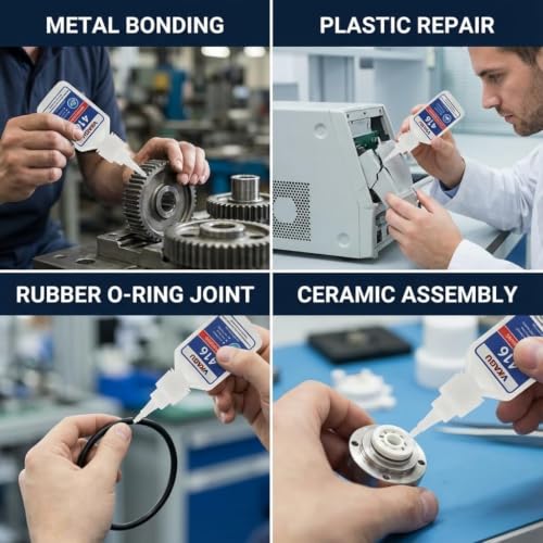 416 Super Bonder Instant Adhesive Clear for High Temp & Vibration 20g Suitable for Metal Plastic and Rubber 12 Pack - size: 416, style: 12 Pack
