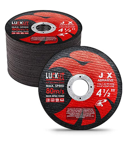 Cut-Off Wheels Cutting Wheel Disc 4-1/2"x3/64''x7/8'' Thin Metal Stainless Steel Cutting Cut Off Disc Blades Grinding Wheel for Angle Grinders 50-Pack - style: 50PCS 4.5"x 0.045"x7/8"