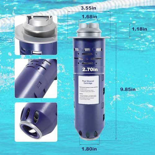 Pool Mineral Cartridge W28000 W28001 W28002 - color: Purple