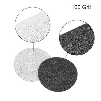 2-Inch Wet or Dry Sandpaper Sanding Paper disc Sanding Discs 100 Grit 50 Pcs - size: 50Pcs 2-inch 100 Grit