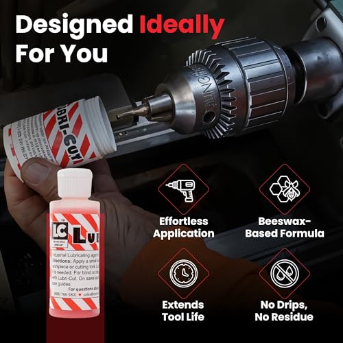 Drilling and Tapping Gel | Drill Cutting Oil for Drilling Metal | Tapping Fluid | Drill Cutting Fluid | Metal Cutting Fluid | Made in USA