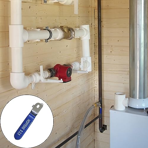 6Pcs Ball Valves Lever Handles, Quarter-Turn Spigot Handle with Hole