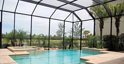 Polycarbonate Sheet - 12" x 12" - 10mm Thickness - Good Glass Alternative Used in POP Signs/Displays, Skylights, Pool Enclosures, Machine Guards - UV Stabilized, Low Flammability & Burglary-Resistant