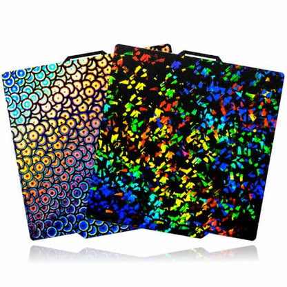 P1S Build Plate, P2S Build Plate for Bambu A1 X2D P1P X1 X1C X1E, 257×257mm - style: Flake+ Kaleidoscope