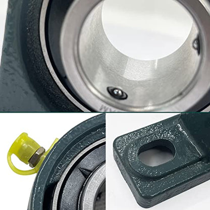 4Pcs UCP205-16 Pillow Block Bearing 1 inch Shaft Cast Iron p205 Bearings with 1" Bore Mounted Bearing Block Self Alignment - size: UCP205-16-4pcs