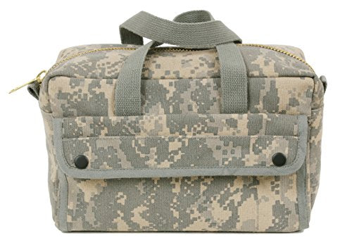 Rothco Mechanics Tool Bag with Brass Zipper - color: ACU Digital Camo