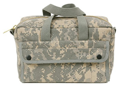 Rothco Mechanics Tool Bag with Brass Zipper - color: ACU Digital Camo