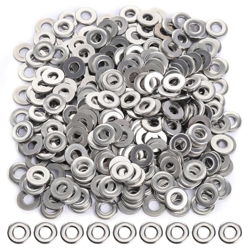 350-Piece 304 Stainless Steel POP Rivet Washers for 3/16"