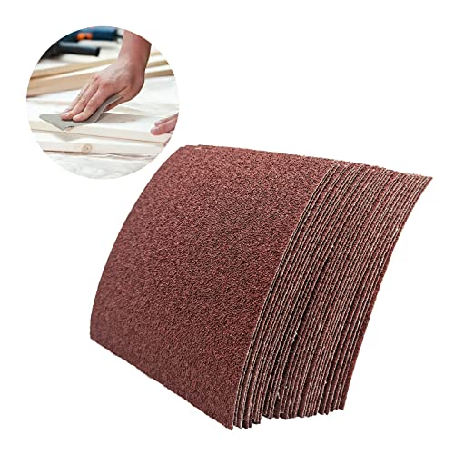 1/4 Sheet Sandpaper 4.5 x 5.5 Inch, Wet Dry Sand Paper, 30Pcs Sanding Sheets for Palm Sanders Hand Sanding Blocks on Woodworking, Metal, Primers, Automotive Paint, Detail Polishing (60 Grit) - style: 60Grit-30pcs