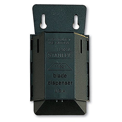 Stanley 11921A Wall Mount Utility Knife Blade Dispenser w/Blades, 100/Pack