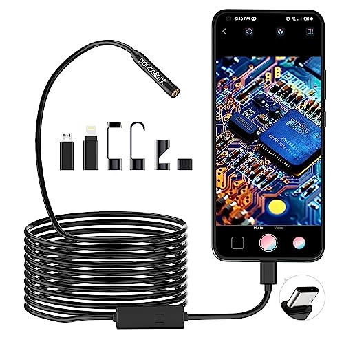 1920P Snake Inspection Borescope, Pancellent Type C Endoscope