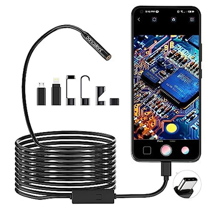 1920P Snake Inspection Borescope, Pancellent Type C Endoscope