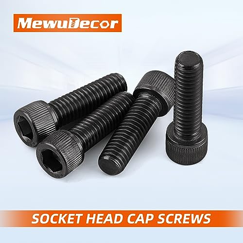 5/16-18 x 3/4" Socket Head Cap Screws Cap Bolts, 12.9 Grade Alloy Steel Black Oxide, Allen Hex Drive, UNC Coarse Thread Fully Threaded, 10 PCS - size: 5/16-18 x 3/4"
