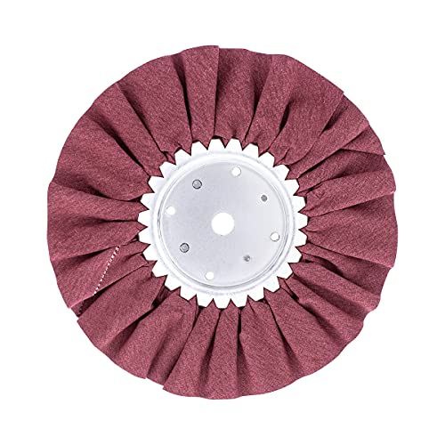United Pacific 10-Inch Red Treated Airway Buff, Model 90089