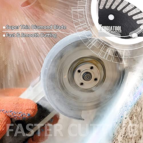 SHDIATOOL 3PCS 3-Inch Tile Diamond Saw Blade for Porcelain Ceramic 10mm - size: 3 Inch Tile
