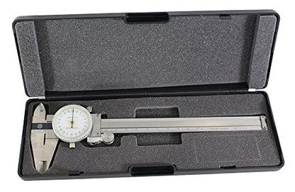 ToolUSA 150mm Metric 0.02mm Incr Dial Vernier Caliper: TM-51009
