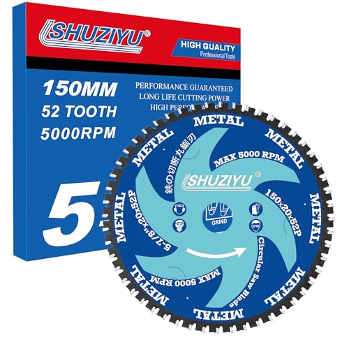 Metal Cutting Circular Saw Blade 5-7/8”(150mm)-52T. - size: 5-7/8"(150mm) 52T