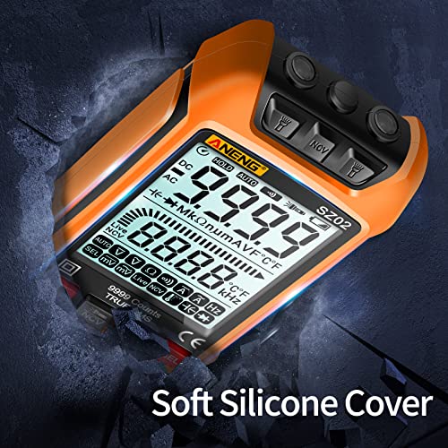ANENG Smart Digital Multimeter, TRMS 9999 Count Auto Range, NCV Volt Meter