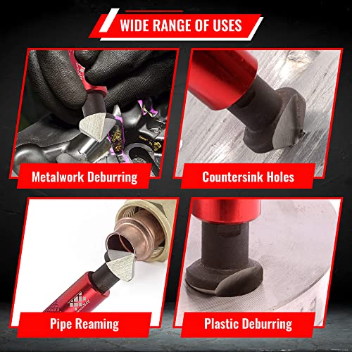 AFA Tooling 90-Degree Countersink Hand Reamer, HRC64 HSS, Knurled Handle - style: Countersink Reamer