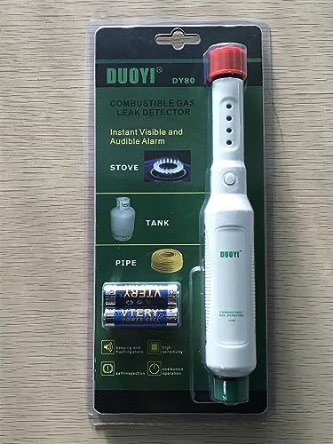 DY80 Portable Combustible Gas Leak Tester Detector Alarm Sensor Natural Gas Butane Methane Propane