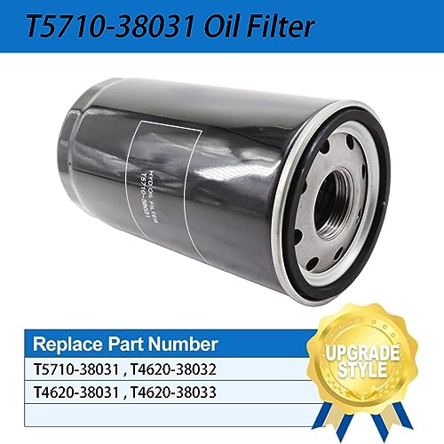 T5710-38031 Hydraulic Oil Filter Replace for T4620-38031 T4620-38032 T4620-38033 Compatible with Kioti Tractor Bobcat CT335 CT440 CT445 CT450 CT50 DK35 DK40 DK45 DK50 DK55 DK65 DK75 DS4110 DS4510 HS