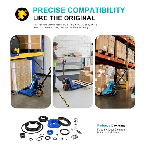 52103704-SUPER Seal Kit for Bishamon BS-55 BS-65 Pallet Jack