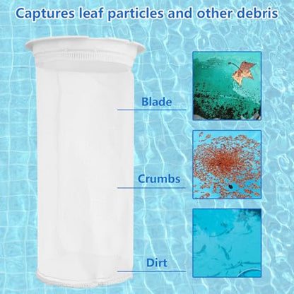 004-152-451-700 Fine Mesh Bag Replacement for Paramount Pool Skimmer - size: 2PCS
