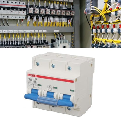Miniature Circuit Breaker. AC Disconnect Switch Mini Circuit Breaker 3 Phase 100A 400V High Safety Overload Protection Miniature Circuit Breaker for Home Industry
