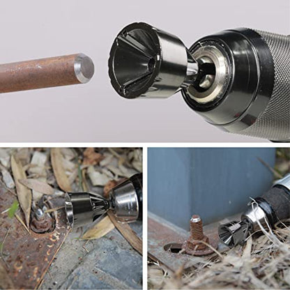 1/2"-1-3/8" Carbide Chamfering Bit Uniburr Deburring Tool - size: 1/2" - 1-3/8" (1 PCS)