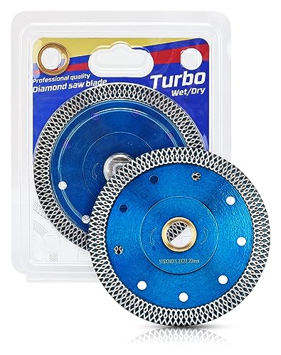 2Pcs/Lot 4.5 Inch Super Thin Diamond Tile Blade Porcelain Cutting Blade for Cutting Granite Marble Ceramics Porcelain Tiles (4.5"-2pcs) - size: 4.5"-2pcs