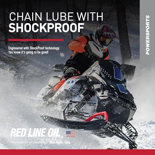 Red Line 43103 Chain Lube with Shockproof - 13 Ounce
