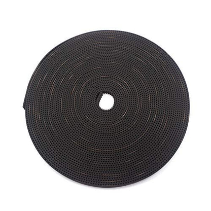 Zeelo 3D Printer Timing Belt, 2GT 10mm Width, 3M/ 5M/ 10M Toothed Belt GT2 3D Printer Timing Belt Pulley,10mm Width 2GT Rubber Synchronous Timing Belt for 3D Printer (10m) - size: 10M