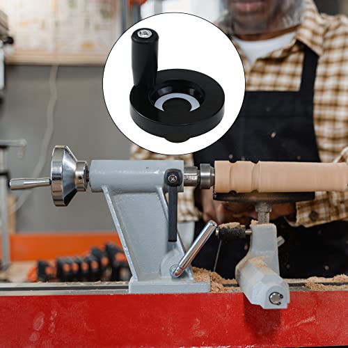 2PCS 2.48" Hand Crank Revolving M6 Thread Handle 63x8mm Hand Wheel - style: M8×63mm,2 Pcs Handwheel