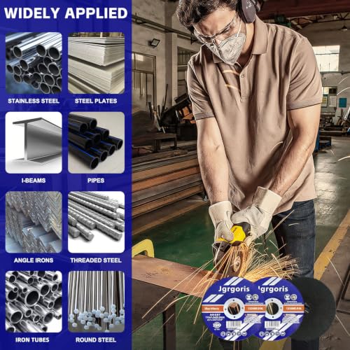 100 Count Cut Off Wheels 4 1/2 Inch, General Purpose Cutting Wheel