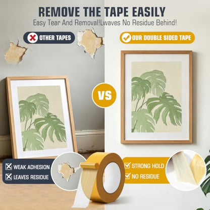 Waterproof Strong Grid Double-Sided Tape, 788 * 1.97In | Adhesive Double-Sided Mesh