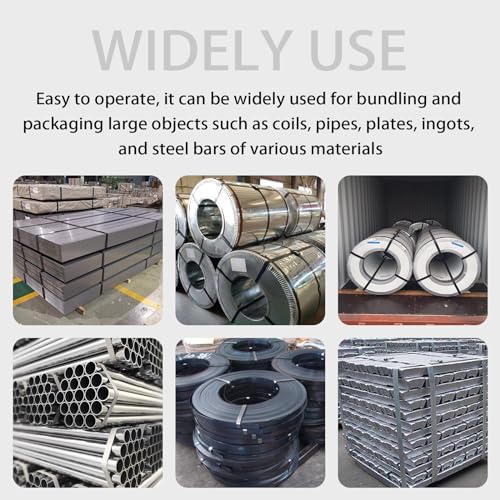 Pneumatic Steel Strapping Machine for 1.25in/3cm Width Metal Belt - size: Air Strapping Tool (1.25'')