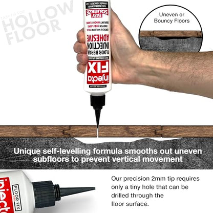 Inject-A-Fix Easy Squeeze Floor and Tile Repair Kit – Loose & Hollow Floors - color: 1
