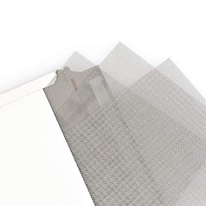 TIMESETL 3 Pcs Stainless Steel Woven Wire 8 Mesh - 12" x 8"(30x21cm) Garden Fence BBQ Wire Mesh Window Screen Mesh - size: 12" x 8" 8 Mesh