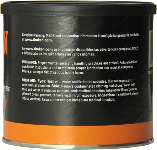 Timken GR224TUB Red High Temp Wheel Bearing Grease 15 oz Tub