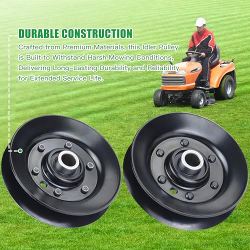 756-04325 V Idler Pulley 3.06 OD for Craftsman T1000 T1200 Decks - color: T15 1x756-04325