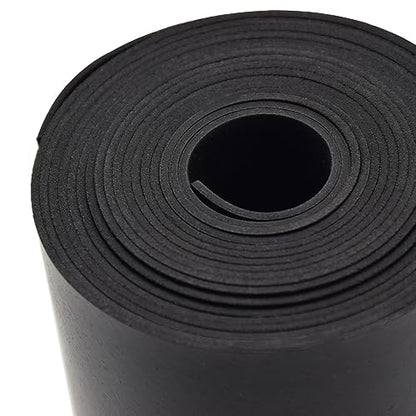 DEVNOL Neoprene Rubber Strip 1/16 (.062)" Thick X 7" Wide X 10'Long Grade 65A for Gasket, Surface Protection, Sealing - size: 1/16" x 7" x 10'