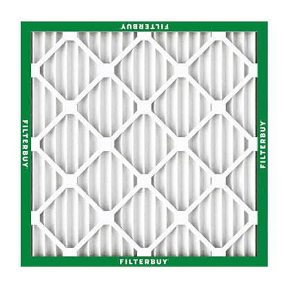 Filterbuy 11.25x11.25x1 Air Filter MERV 8 Dust & Allergy Defense (4-Pack) - size: 11.25x11.25x1