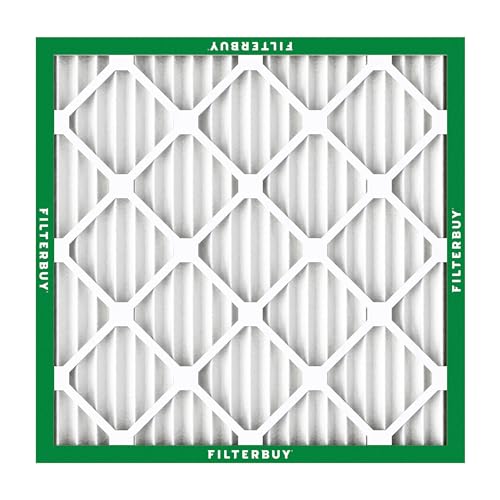 Filterbuy 11.25x11.25x1 Air Filter MERV 8 Dust & Allergy Defense (1-Pack) - size: 11.25x11.25x1