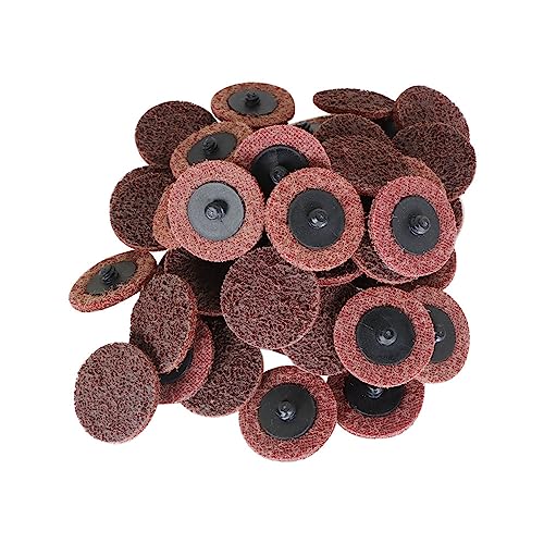 50 Pcs 2Inch Medium Quick Change Surface Conditioning Discs, for Type Die Grinder