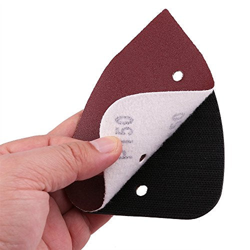 LotFancy Detail Sander Replacement Backing Pad # 577044-01, Pack of 8, for Black & Decker Mouse Sander MS500 - size: 8PCS