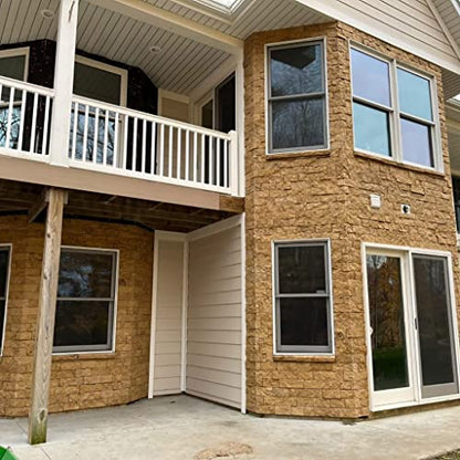 Evolve Stone National True DP Non-Rated Flat Stone Veneer (14.25 sq. ft.) - color: Dune Point