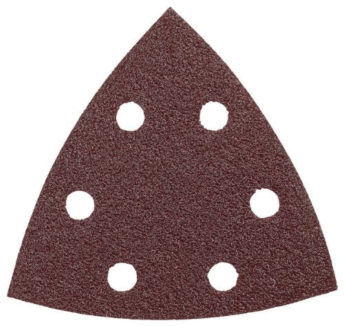BOSCH SDTR120 3-3/4 in. 120 5-Piece Grit Detail Sander Abrasive Triangles for Wood,Brown - size: 5 Pack, style: 120 Grit