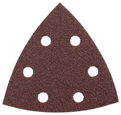 BOSCH SDTR120 3-3/4 in. 120 5-Piece Grit Detail Sander Abrasive Triangles for Wood,Brown - size: 5 Pack, style: 120 Grit